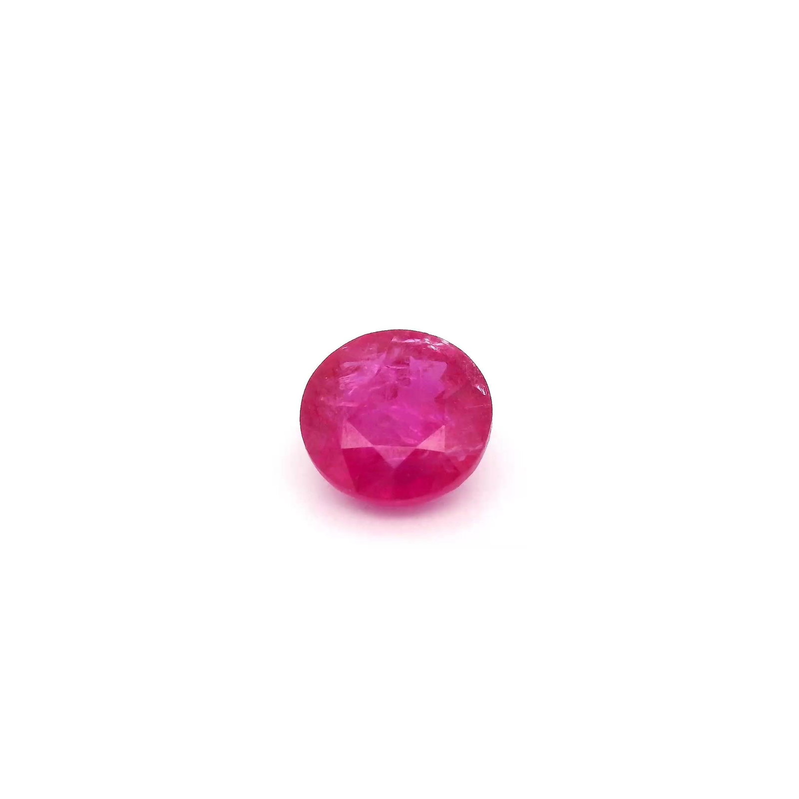 Loose Ruby Gemstone - GSI Round 1.04ct Red MI (1 of 1)