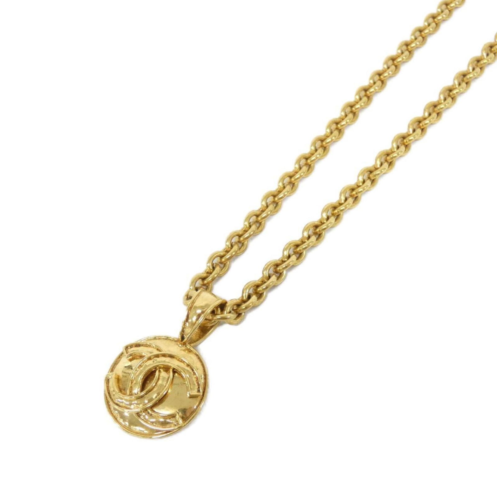 necklace Chanel: necklace Chanel This listing features necklace Chanel. Item specifics are provided below. Item Specifics: Brand: Chanel Necklace Type: Necklace Gender: Women Color: Gold Neck Circumference: 46 cm / 18