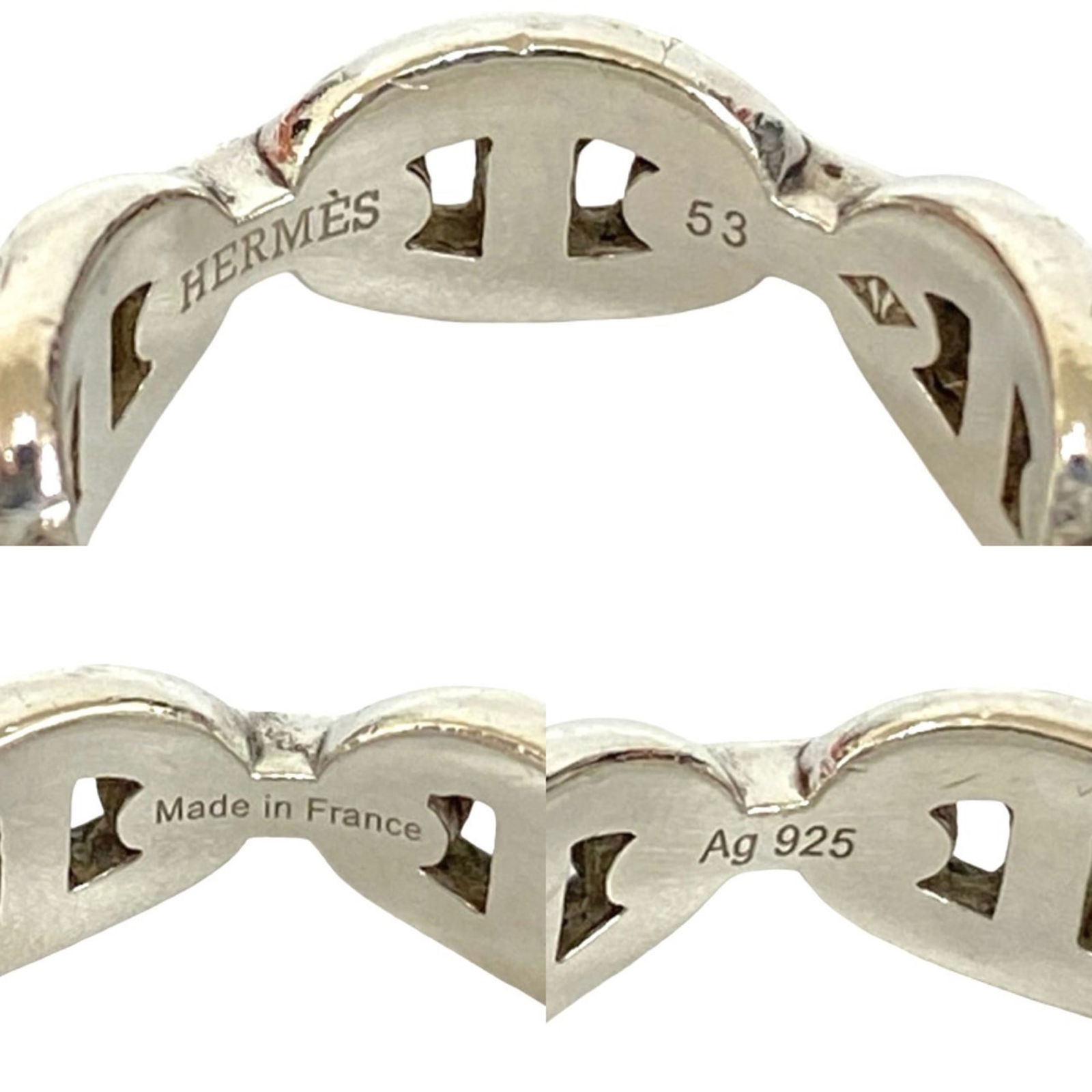 925 Hermes Band Ring Silver - 2
