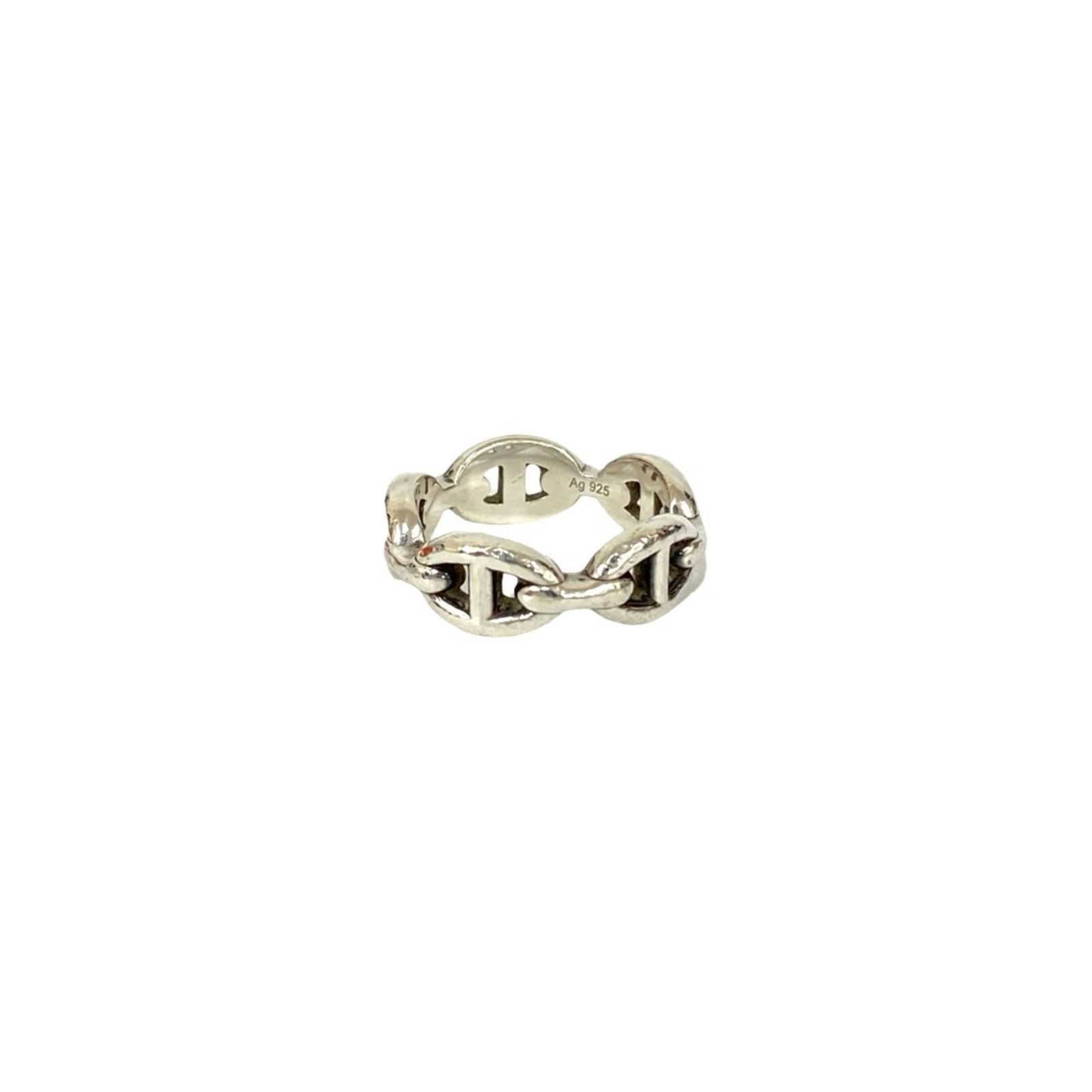 925 Hermes Band Ring Silver - 4