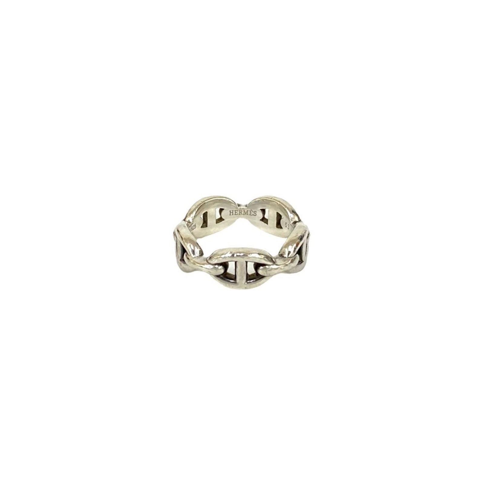 925 Hermes Band Ring Silver - 6
