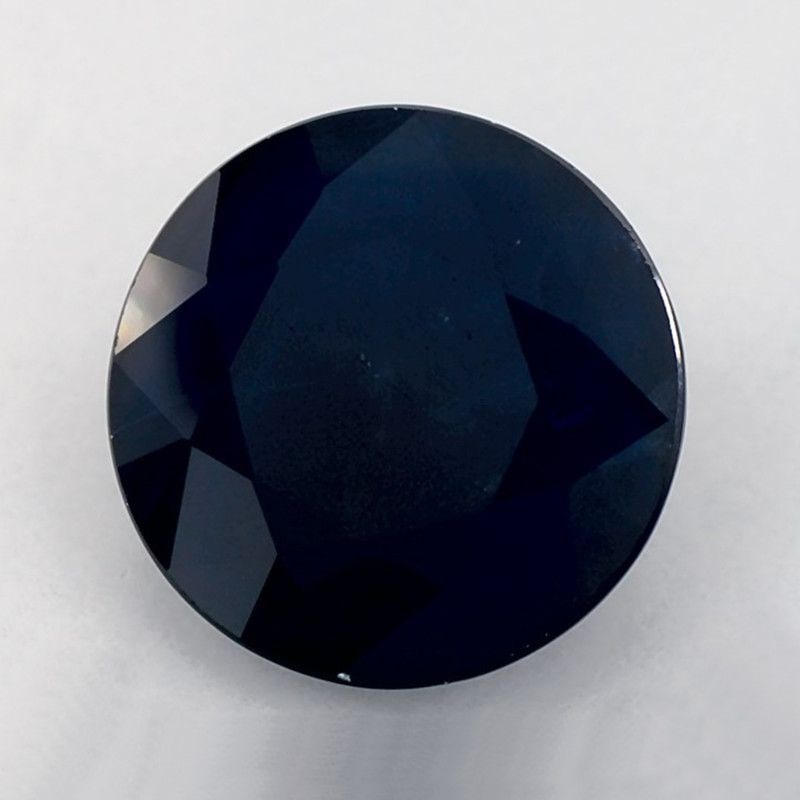Loose Sapphire Gemstone - Round 4.91ct Blue EC (1 of 1)