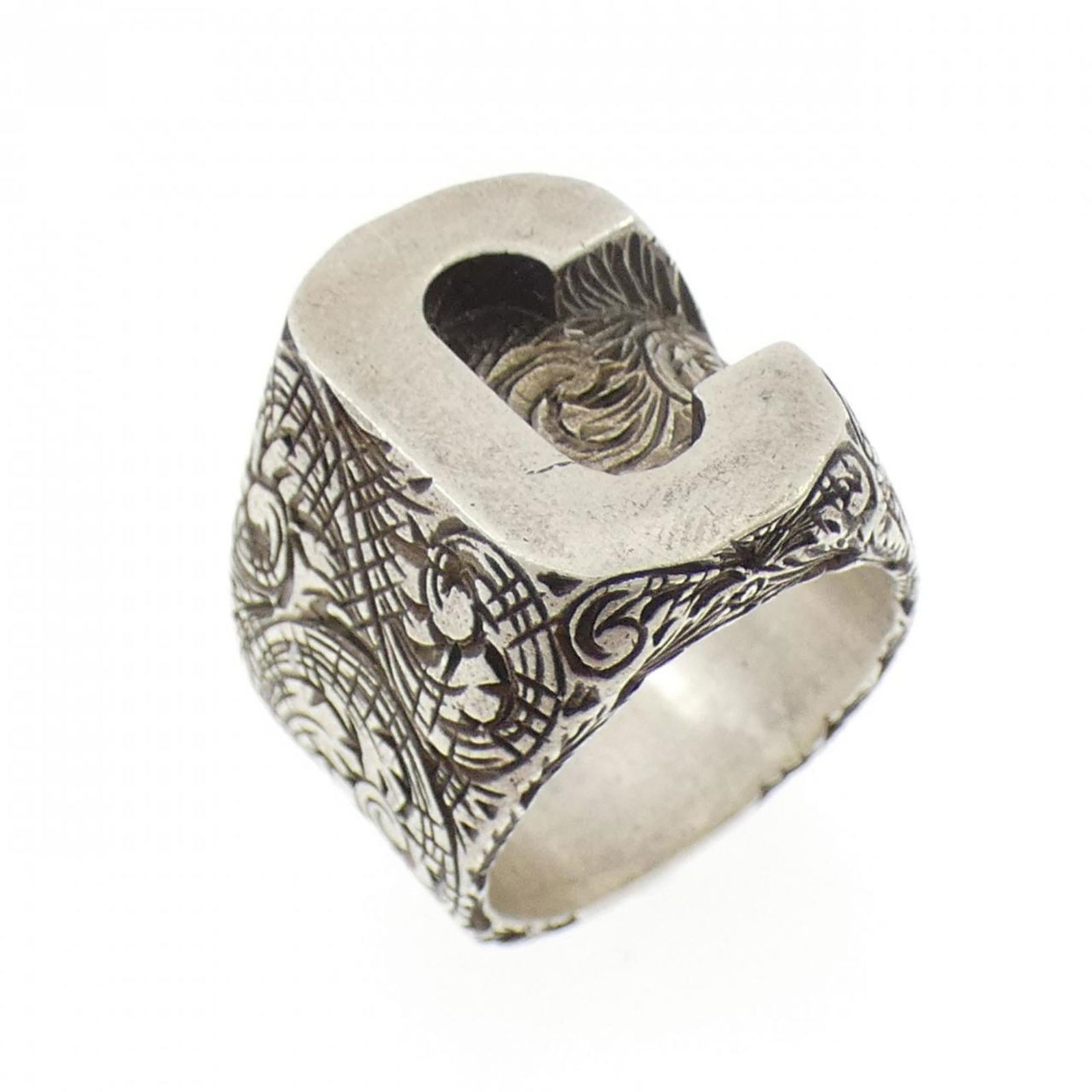 925 Gucci Band Ring Silver (1 of 5)