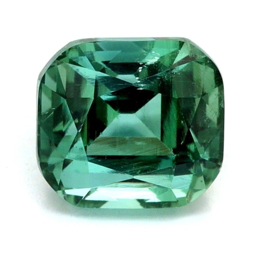 Loose Tourmaline Gemstone - Cushion 1.21ct Teal EC: Loose Tourmaline Gemstone - Cushion 1.21ct Teal EC This listing features Loose Tourmaline Gemstone - Cushion 1.21ct Teal EC. Item specifics are provided below. Item Specifics: Type: Tourmaline Carat: