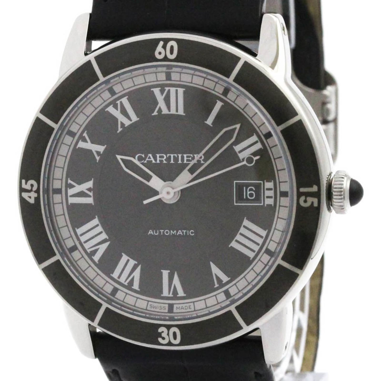 Wristwatch Cartier: Wristwatch Cartier This listing features Wristwatch Cartier. Item specifics are provided below. Item Specifics: Brand: Cartier Type: Wristwatch Style: Sport Gender: Men Material (Case): Stainless Stee
