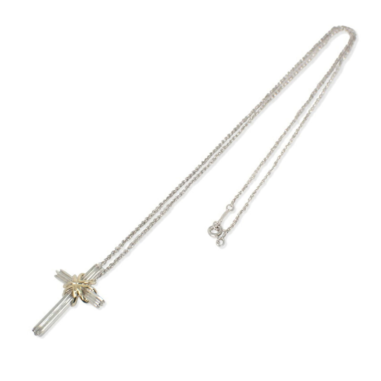 Necklace TIFFANY 925 750 Signature Cross Pendant: Necklace TIFFANY 925 750 Signature Cross Pendant This listing features Necklace TIFFANY 925 750 Signature Cross Pendant. Item specifics are provided below. Item Specifics: Brand: Tiffany Necklace Type