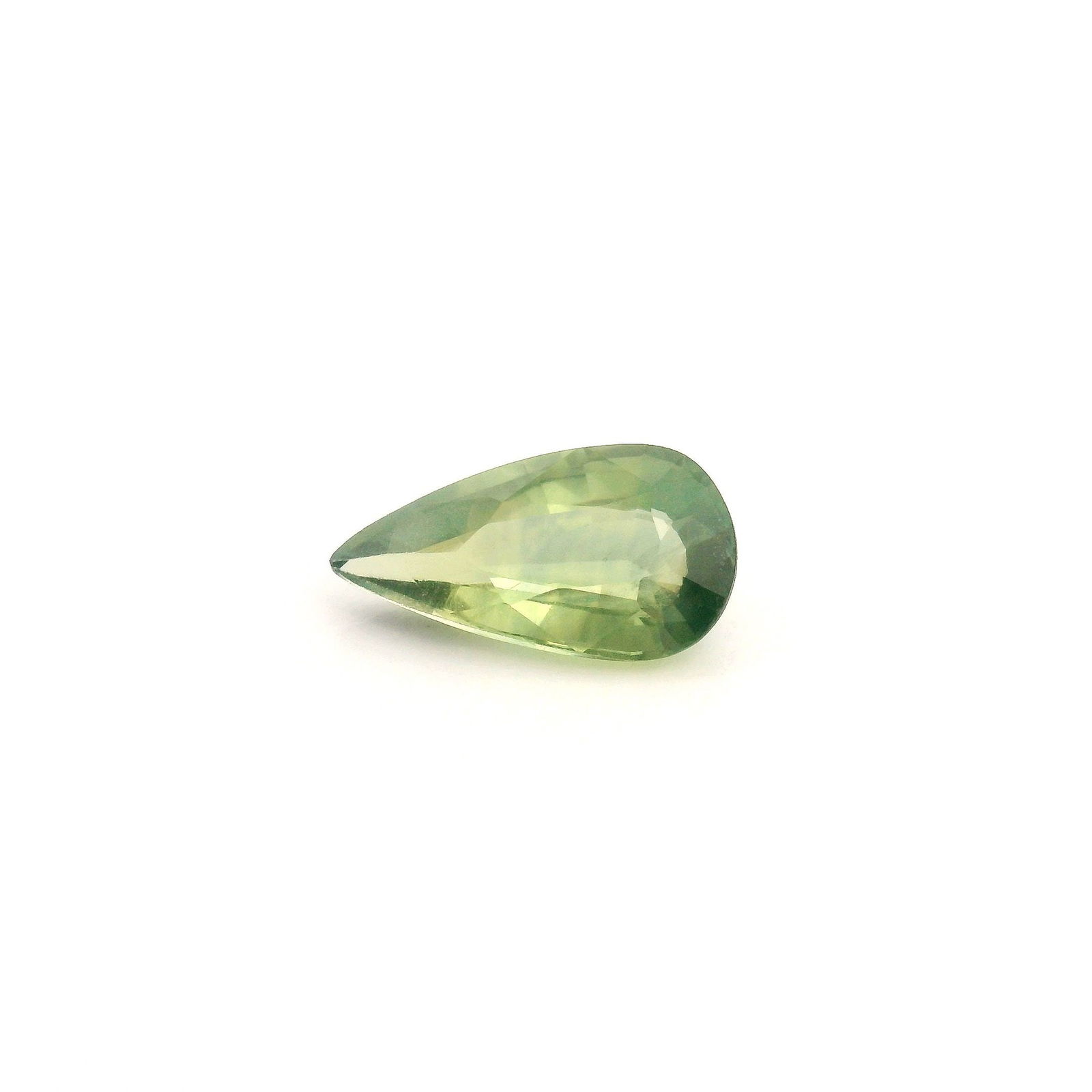 Loose Sapphire Gemstone - GSI Pear 1.16ct Green EC (1 of 1)