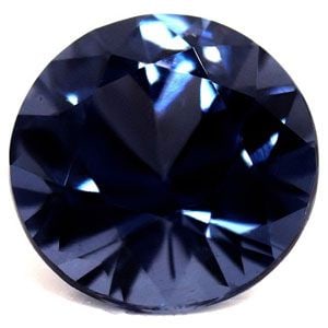 Loose Spinel Gemstone - Round 1.38ct Blue EC (1 of 1)