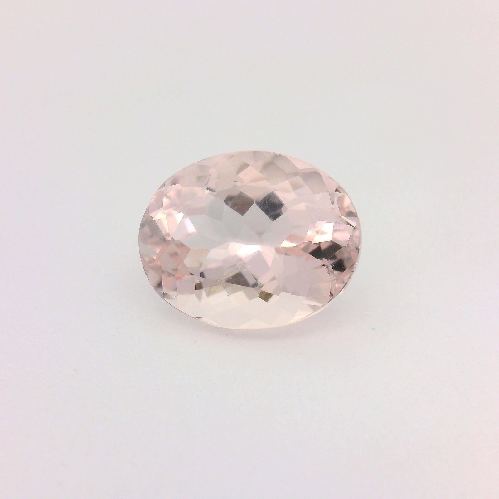 Loose Morganite Gemstone - GSI Oval 3.57ct Pink EC (1 of 1)