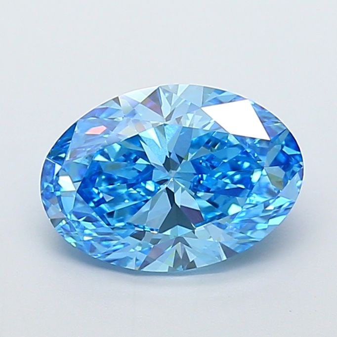 Loose Lab Diamond - IGI Oval 4.01ct Fancy Vivid Blue VVS2: Loose Lab Diamond - IGI Oval 4.01ct Fancy Vivid Blue VVS2 This listing features Loose Lab Diamond - IGI Oval 4.01ct Fancy Vivid Blue VVS2. Item specifics are provided below. Item Specifics: Source: