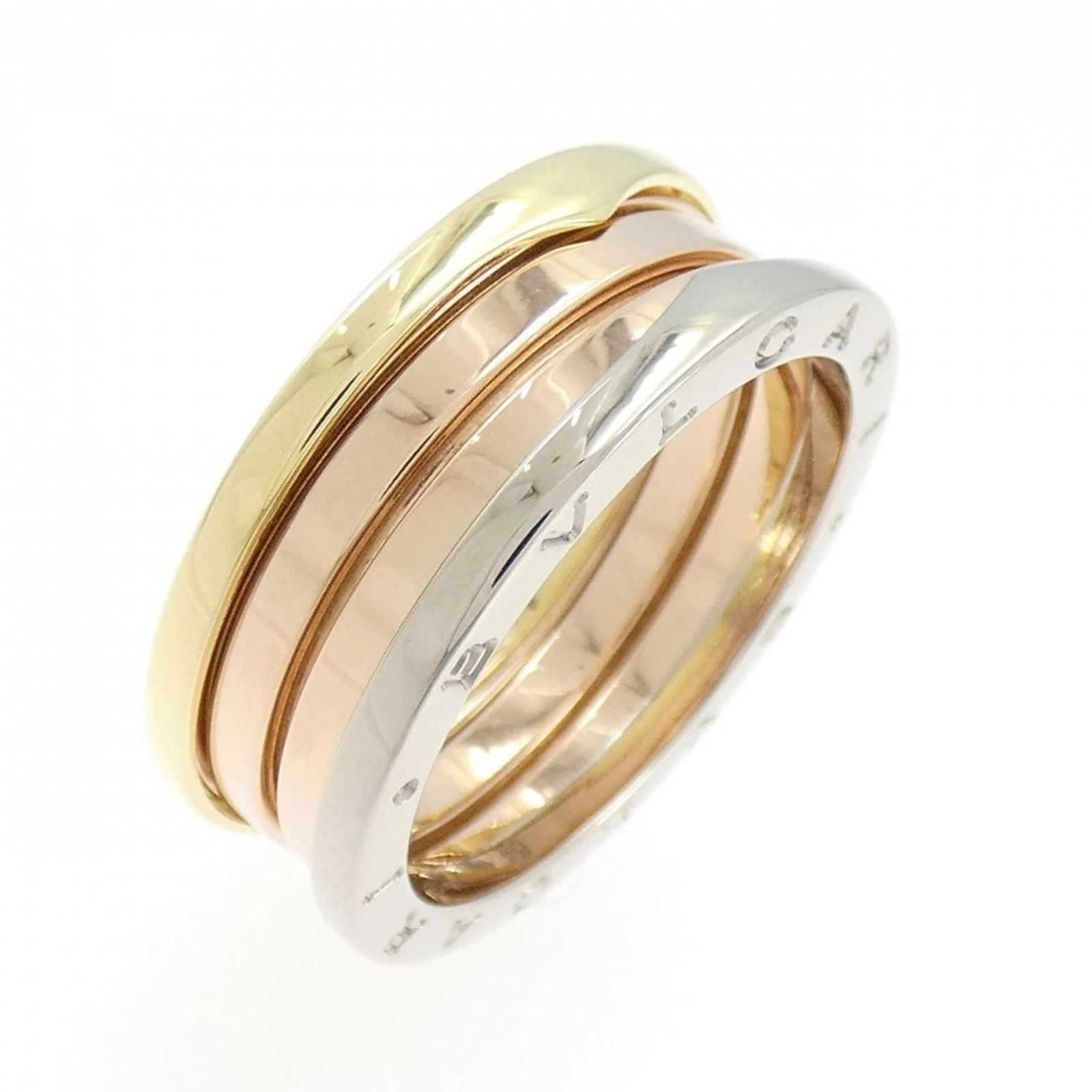 Yellow Gold (18K) - Bvlgari Band Ring Pink Gold (18K) - White Gold (18K): Yellow Gold (18K) - Bvlgari Band Ring Pink Gold (18K) - White Gold (18K) This listing features Yellow Gold (18K) - Bvlgari Band Ring Pink Gold (18K) - White Gold (18K). Item specifics are provided