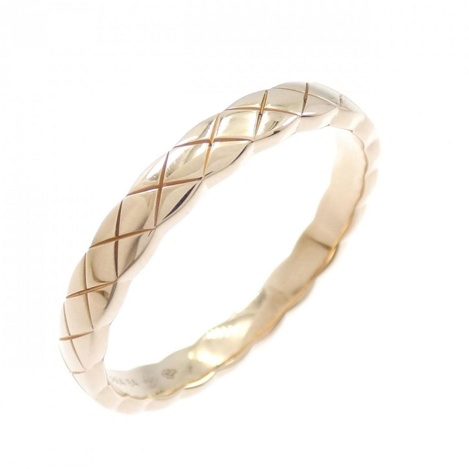 (18K) Chanel Band Ring Pink Gold: (18K) Chanel Band Ring Pink Gold This listing features (18K) Chanel Band Ring Pink Gold. Item specifics are provided below. Item Specifics: Brand: Chanel Type: Band Ring Gender: Women,Men Color: Pink