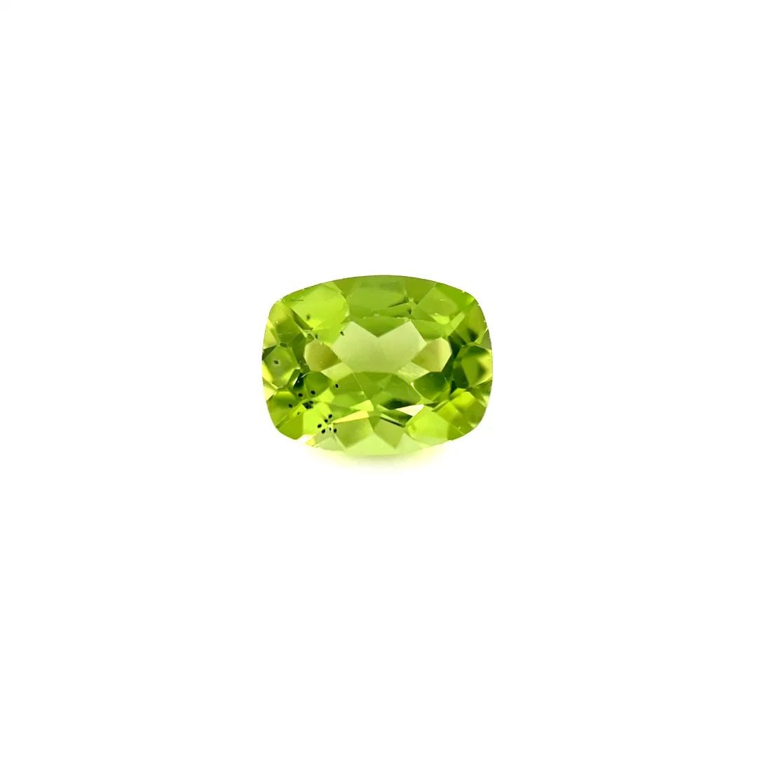 Loose Peridot Gemstone - Radiant 2.06ct Green EC: Loose Peridot Gemstone - Radiant 2.06ct Green EC This listing features Loose Peridot Gemstone - Radiant 2.06ct Green EC. Item specifics are provided below. Item Specifics: Type: Peridot Carat: 2.06 Cu