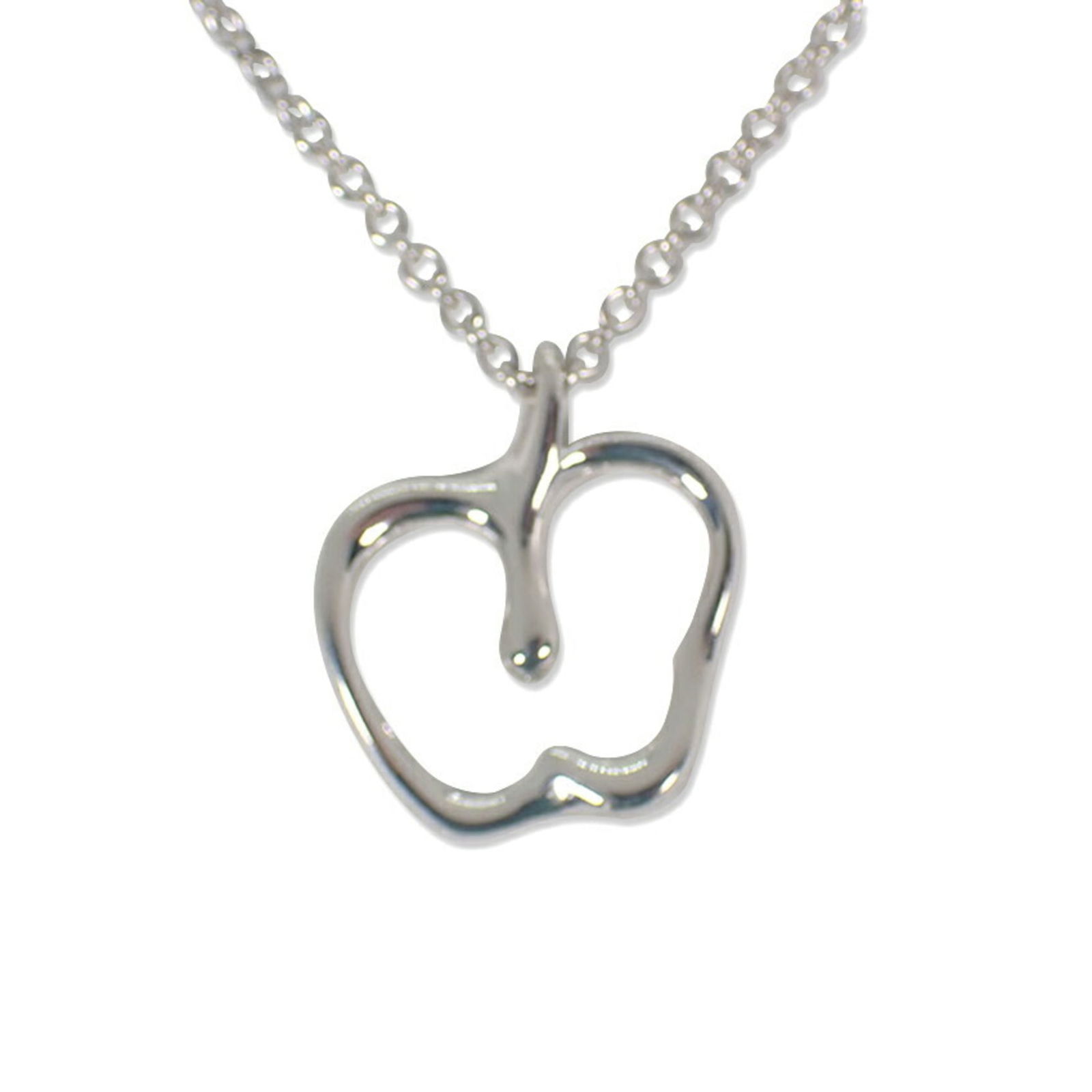 Necklace TIFFANY 925 Apple Pendant: Necklace TIFFANY 925 Apple Pendant This listing features Necklace TIFFANY 925 Apple Pendant. Item specifics are provided below. Item Specifics: Brand: Tiffany Necklace Type: Necklace Gender: Women Mat