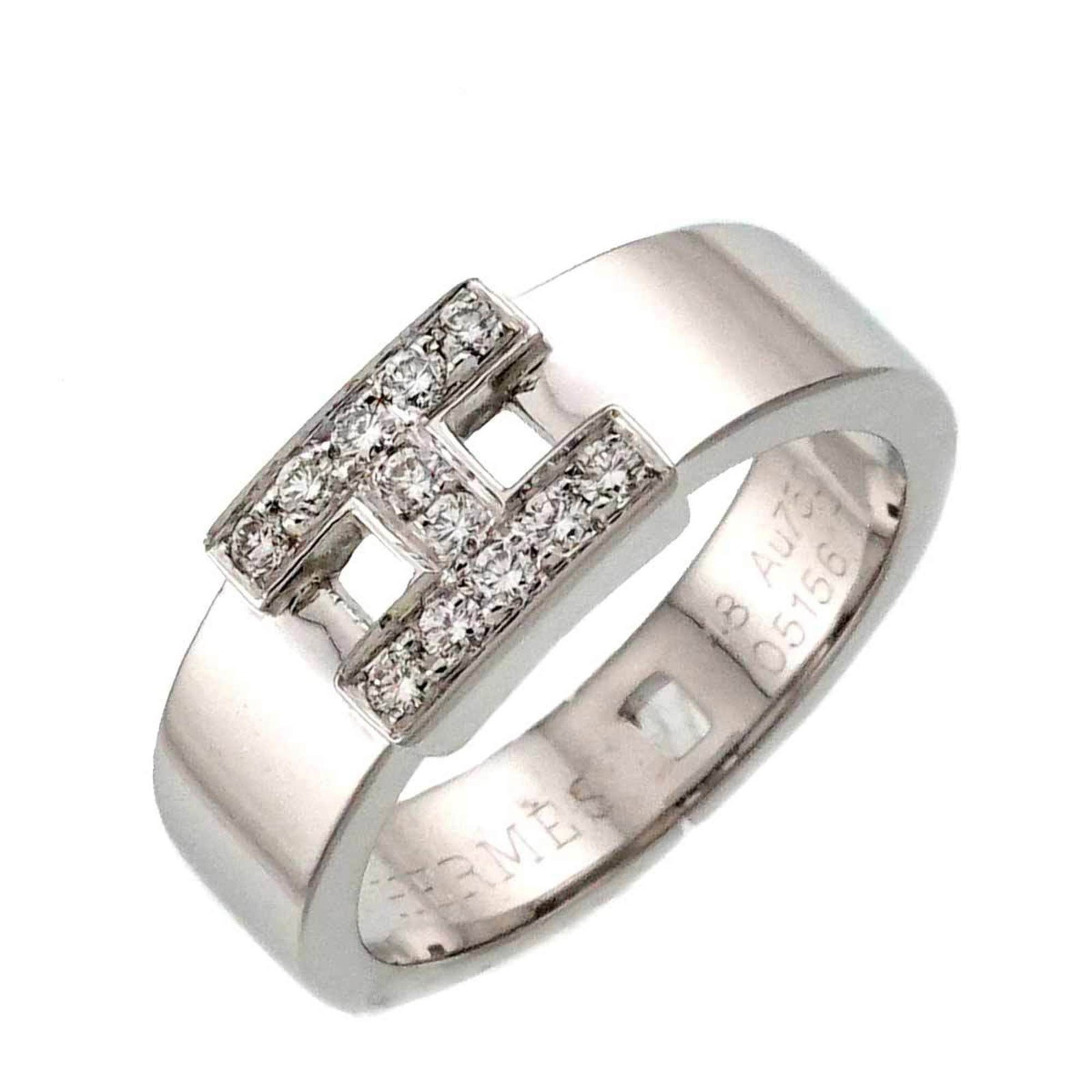 (18K) Hermes Band Ring White Gold: (18K) Hermes Band Ring White Gold This listing features (18K) Hermes Band Ring White Gold. Item specifics are provided below. Item Specifics: Brand: Hermes Type: Band Ring Gender: Women Color: White G