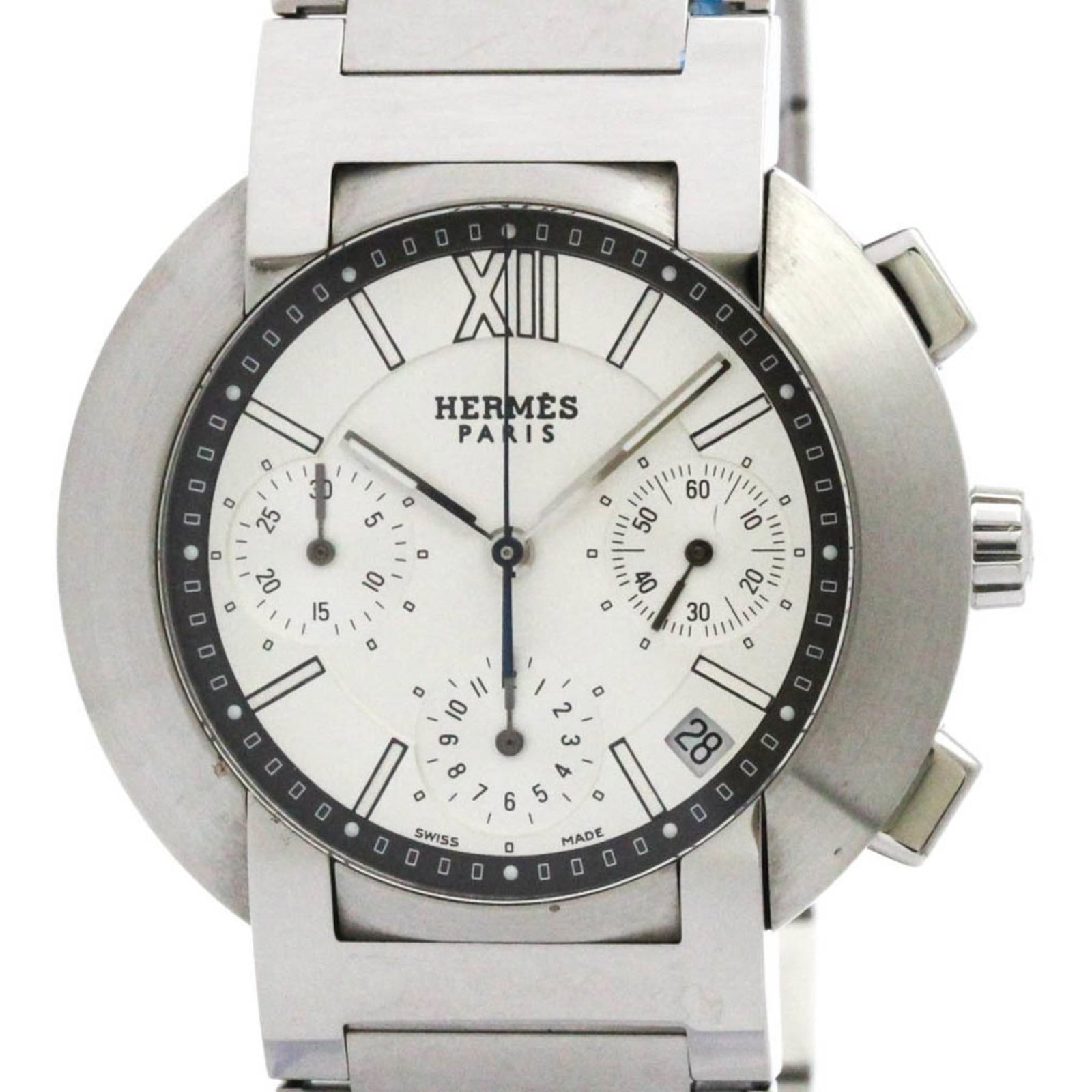 Wristwatch Hermes: Wristwatch Hermes This listing features Wristwatch Hermes. Item specifics are provided below. Item Specifics: Brand: Hermes Type: Wristwatch Style: Sport Gender: Men Material (Case): Stainless Steel M