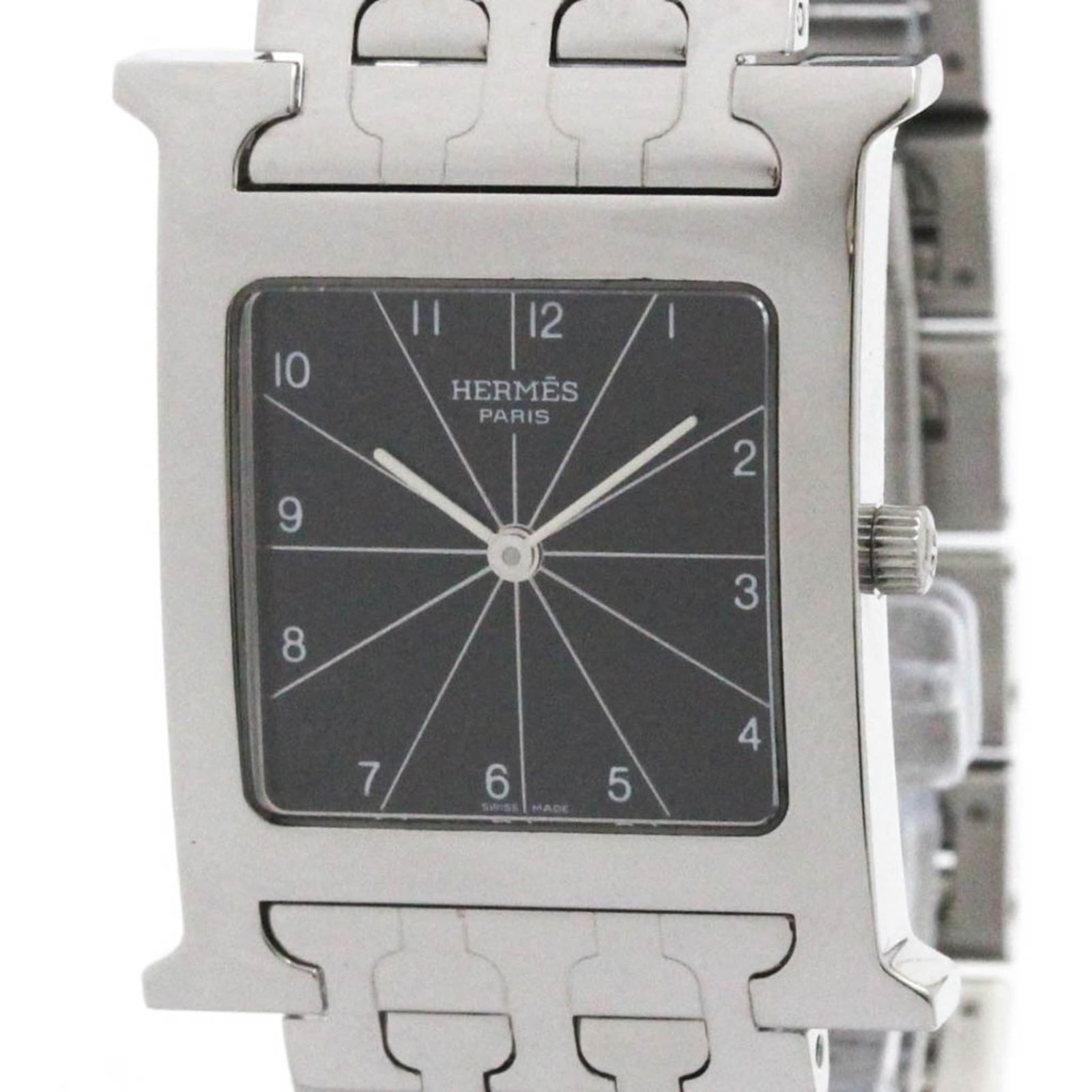 Wristwatch Hermes: Wristwatch Hermes This listing features Wristwatch Hermes. Item specifics are provided below. Item Specifics: Brand: Hermes Type: Wristwatch Style: Dress/Formal Gender: Men Material (Case): Stainless