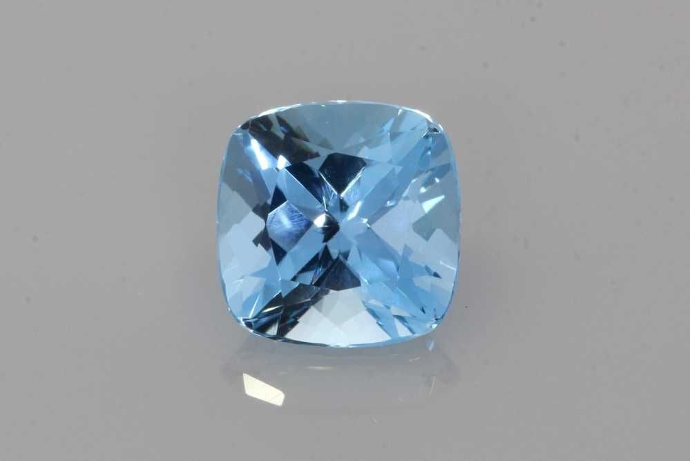 Loose Aquamarine Gemstone - Cushion 1.63ct Blue EC: Loose Aquamarine Gemstone - Cushion 1.63ct Blue EC This listing features Loose Aquamarine Gemstone - Cushion 1.63ct Blue EC. Item specifics are provided below. Item Specifics: Type: Aquamarine Carat:
