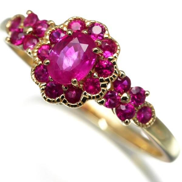 Gold Gstv Ring Ruby 0.90Ct Flower Us8-8.25 18K 750 Yellow: Gold Gstv Ring Ruby 0.90Ct Flower Us8-8.25 18K 750 Yellow This listing features Gold Gstv Ring Ruby 0.90Ct Flower Us8-8.25 18K 750 Yellow. Item specifics are provided below. Item Specifics: Country Of