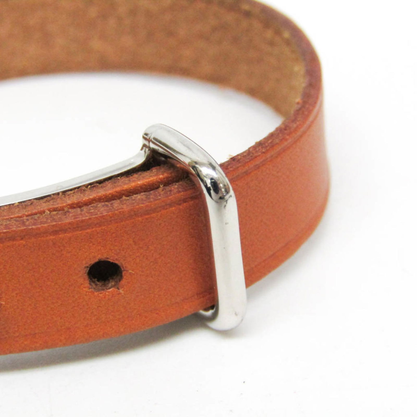 Leather Hermes Bangle - 5