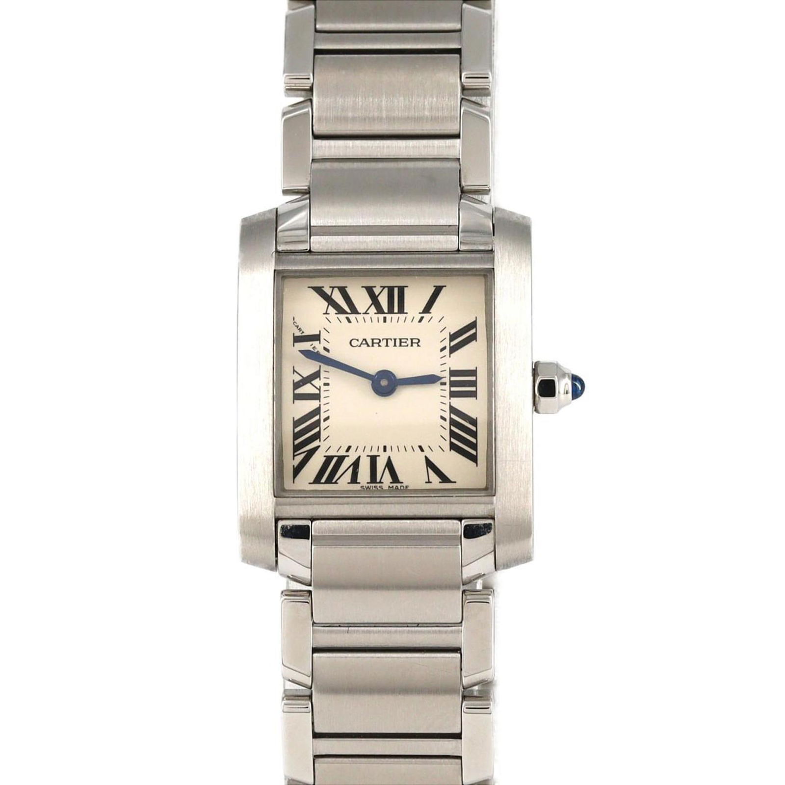 Wristwatch Cartier: Wristwatch Cartier This listing features Wristwatch Cartier. Item specifics are provided below. Item Specifics: Brand: Cartier Type: Wristwatch Gender: Women Material (Case): Stainless Steel Material