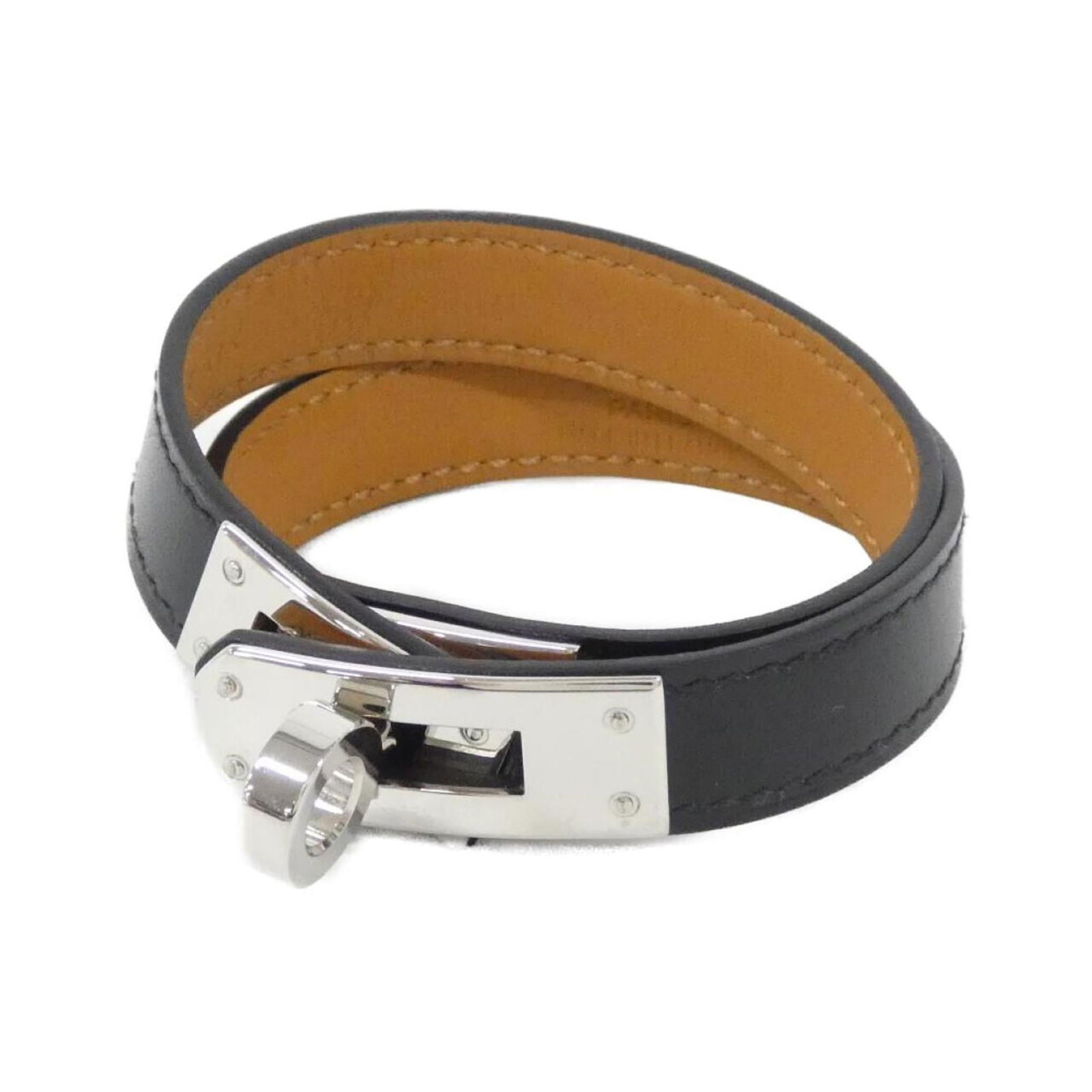 Leather Hermes Charm Bracelet (1 of 3)
