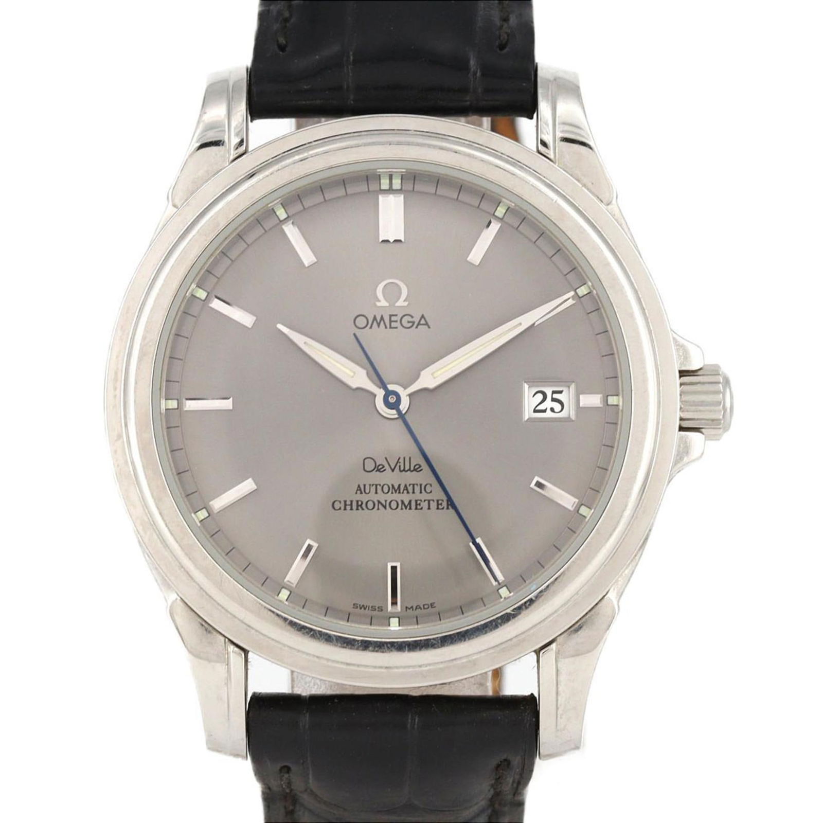 Wristwatch Omega: Wristwatch Omega This listing features Wristwatch Omega. Item specifics are provided below. Item Specifics: Brand: Omega Type: Wristwatch Gender: Men Material (Case): Stainless Steel Color (Band): Bla
