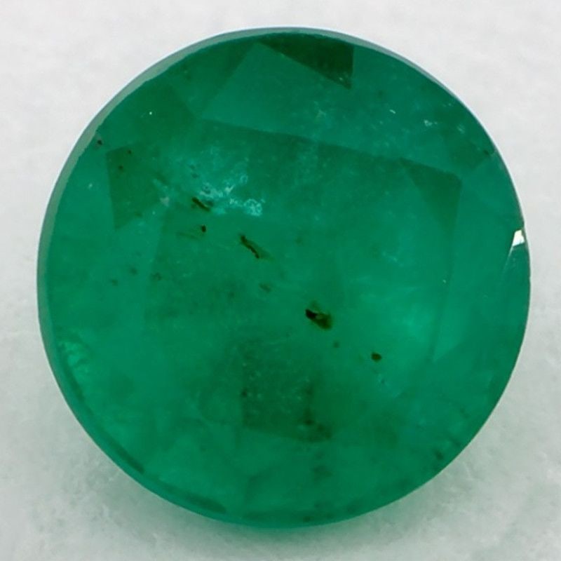Loose Emerald Gemstone - Round 1.35ct Green SI: Loose Emerald Gemstone - Round 1.35ct Green SI This listing features Loose Emerald Gemstone - Round 1.35ct Green SI. Item specifics are provided below. Item Specifics: Type: Emerald Carat: 1.35 Cut: F