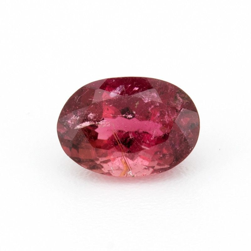 Loose Tourmaline Gemstone - Oval 1.36ct Pink SI (1 of 1)