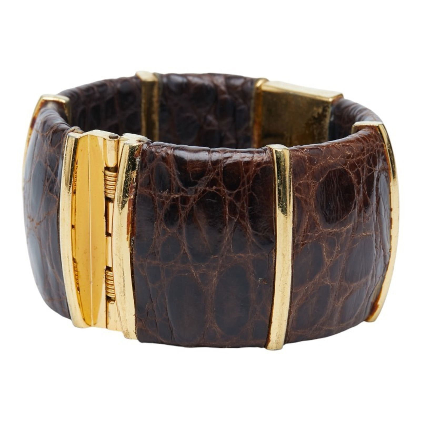 Leather - Loewe Bangle Gold Plating - 2