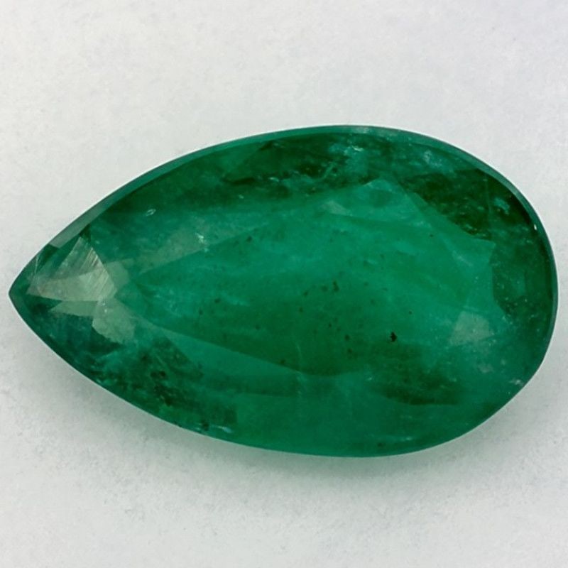 Loose Emerald Gemstone - Pear 3.59ct Green SI: Loose Emerald Gemstone - Pear 3.59ct Green SI This listing features Loose Emerald Gemstone - Pear 3.59ct Green SI. Item specifics are provided below. Item Specifics: Type: Emerald Carat: 3.59 Cut: