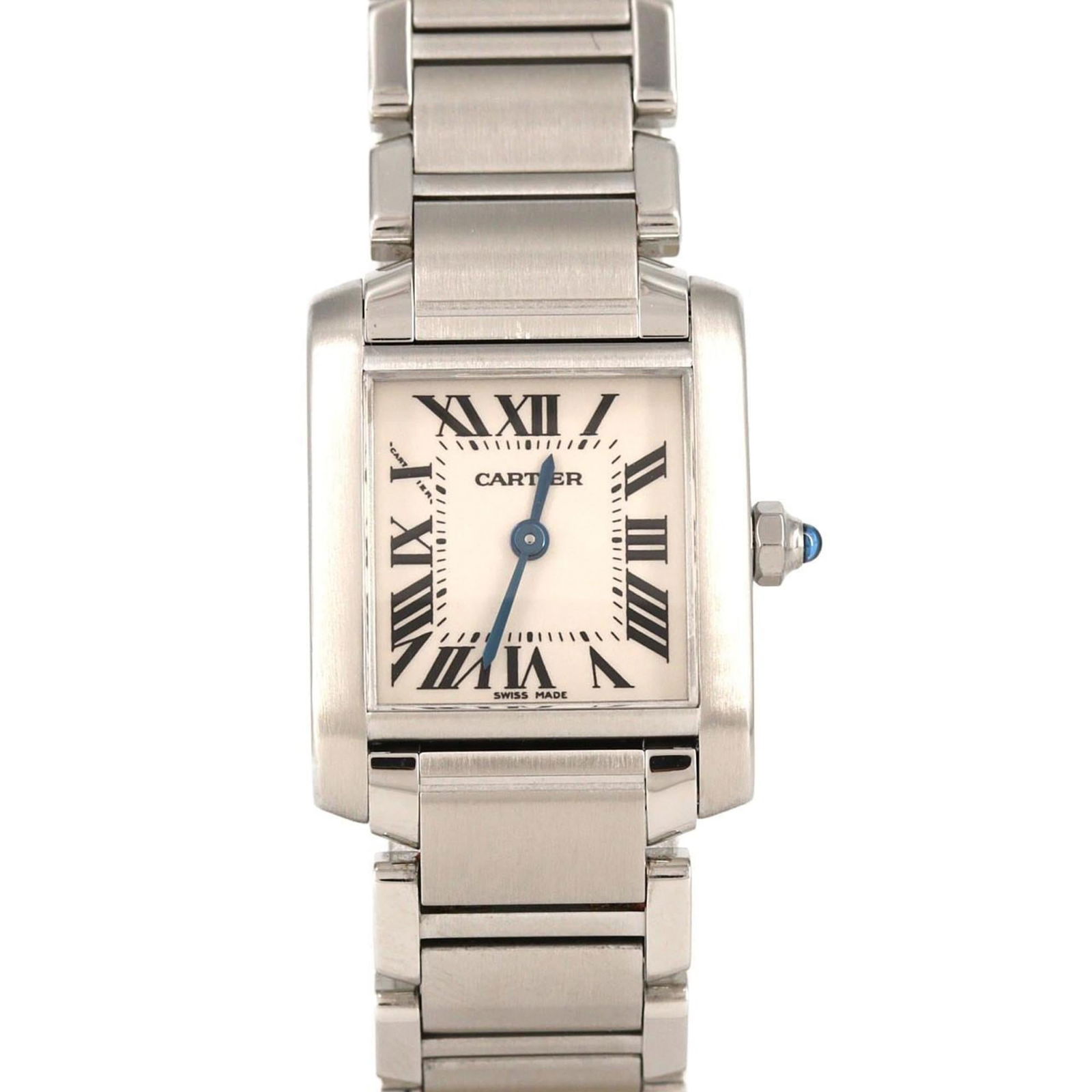Wristwatch Cartier: Wristwatch Cartier This listing features Wristwatch Cartier. Item specifics are provided below. Item Specifics: Brand: Cartier Type: Wristwatch Gender: Women Material (Case): Stainless Steel Material