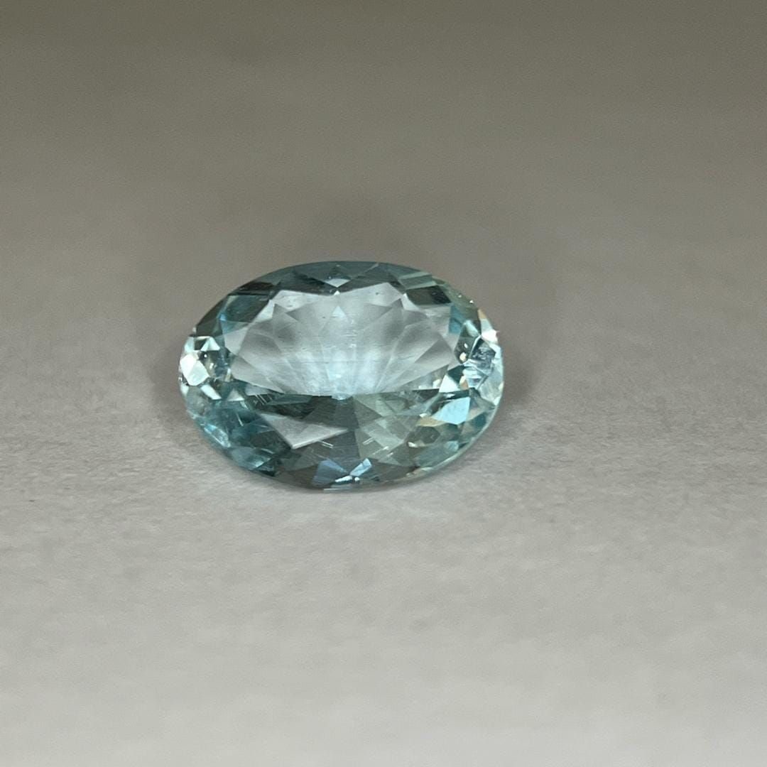 Loose Aquamarine Gemstone - Oval 2.16ct Blue SI (1 of 1)