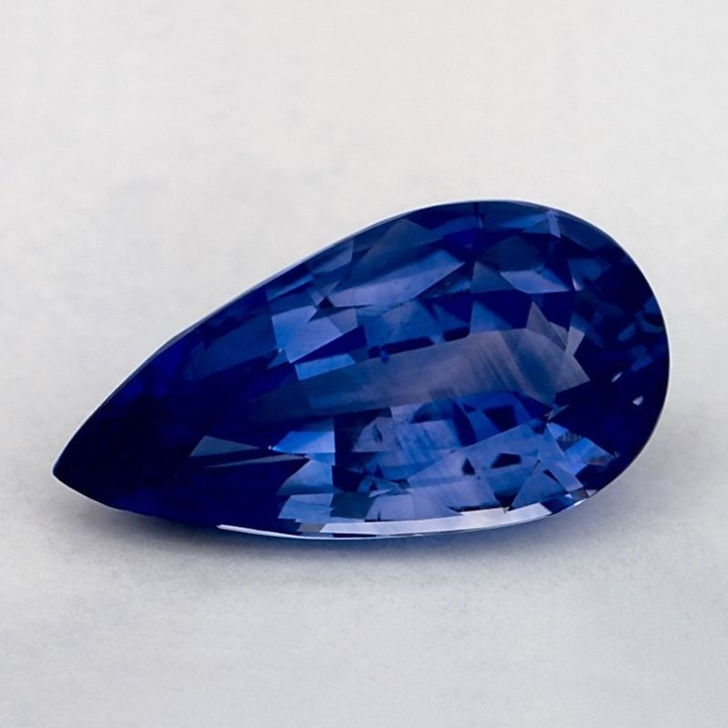 Loose Sapphire Gemstone - Pear 2.86ct Blue EC: Loose Sapphire Gemstone - Pear 2.86ct Blue EC This listing features Loose Sapphire Gemstone - Pear 2.86ct Blue EC. Item specifics are provided below. Item Specifics: Type: Sapphire Carat: 2.86 Cut: Fa