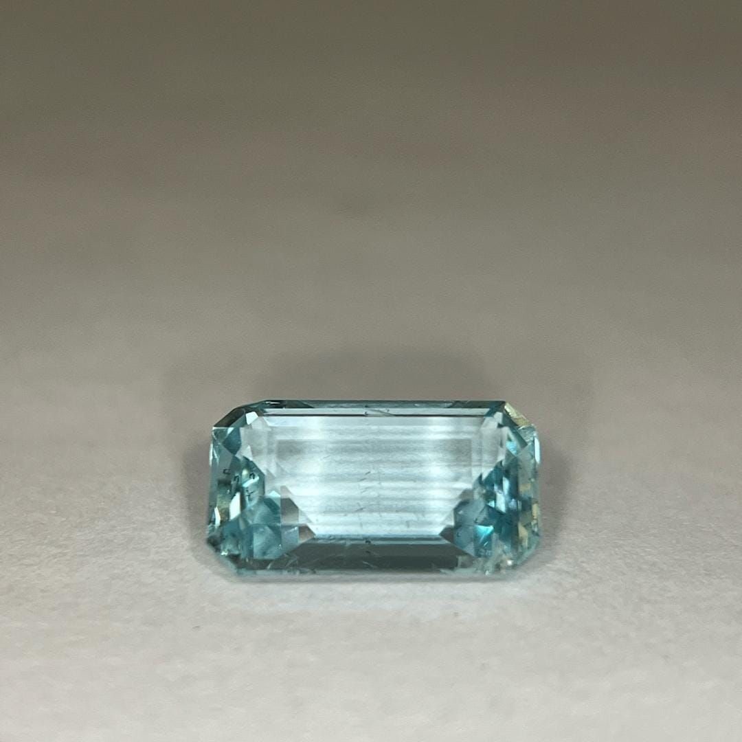 Loose Aquamarine Gemstone - Emerald 3.54ct Blue SI: Loose Aquamarine Gemstone - Emerald 3.54ct Blue SI This listing features Loose Aquamarine Gemstone - Emerald 3.54ct Blue SI. Item specifics are provided below. Item Specifics: Type: Aquamarine Carat: