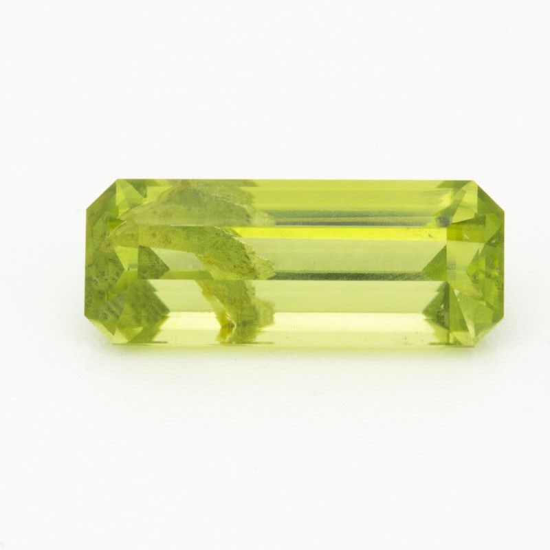 Loose Peridot Gemstone - Emerald 3.57ct Green SI: Loose Peridot Gemstone - Emerald 3.57ct Green SI This listing features Loose Peridot Gemstone - Emerald 3.57ct Green SI. Item specifics are provided below. Item Specifics: Type: Peridot Carat: 3.57 Cu