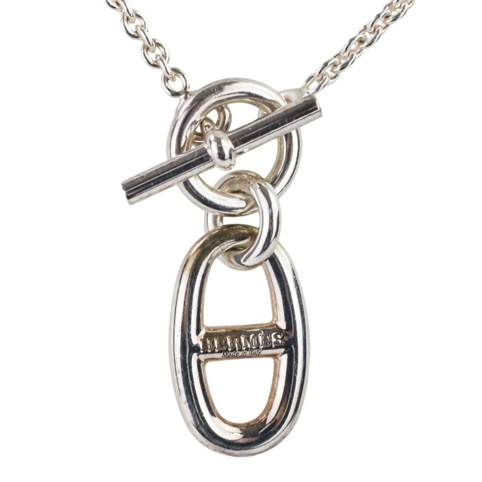 Women's HERMES Chaine d'Ancre Amulet Chain Necklace 925 Silver: Women's HERMES Chaine d'Ancre Amulet Chain Necklace 925 Silver This listing features Women's HERMES Chaine d'Ancre Amulet Chain Necklace 925 Silver. Item specifics are provided below. Item Specifics: