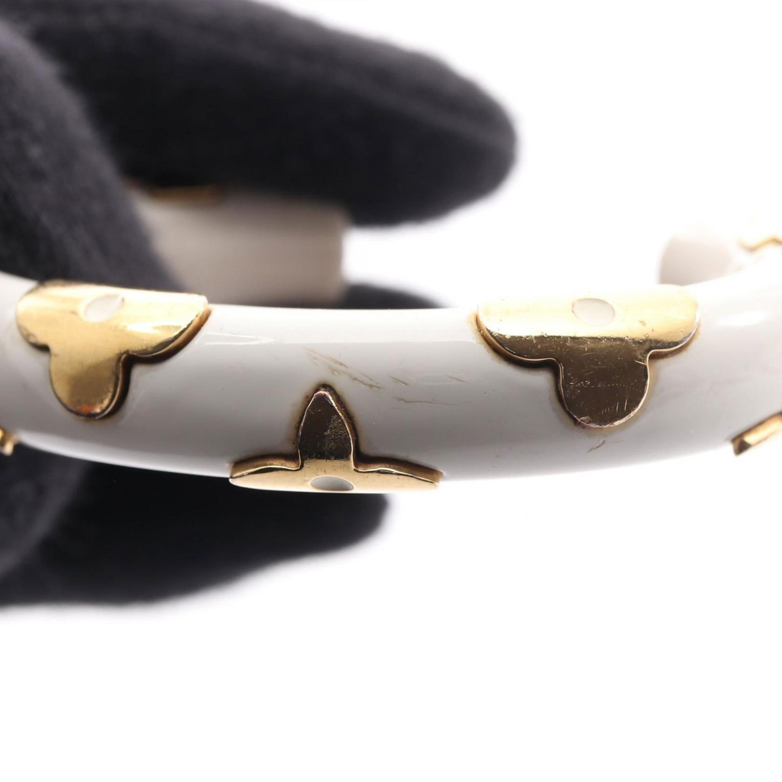 Resin Louis Vuitton Bangle - 6