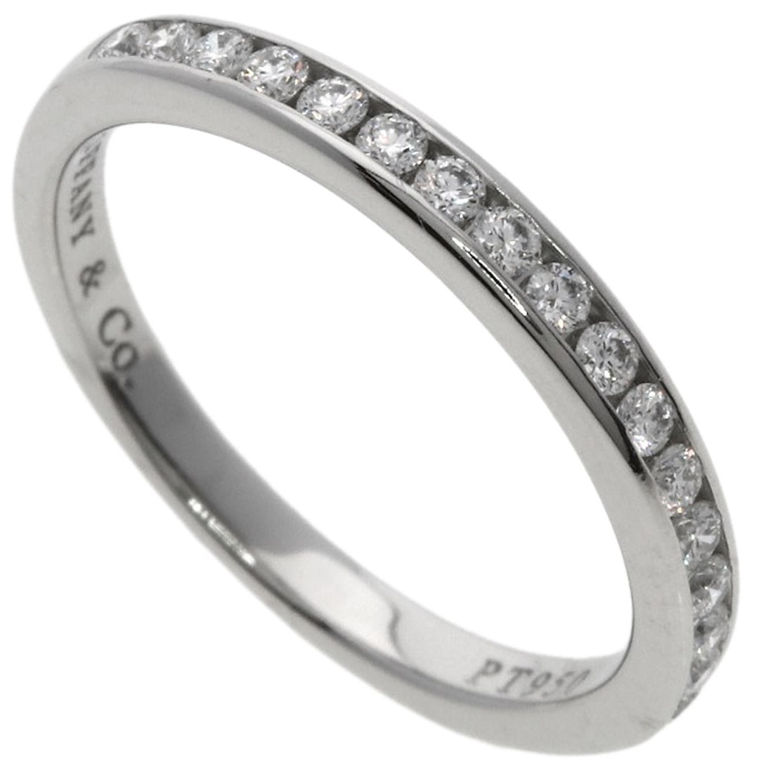 PT950 TIFFANY&Co. Half Circle Channel Setting Diamond Ring Platinum: PT950 TIFFANY&Co. Half Circle Channel Setting Diamond Ring Platinum This listing features PT950 TIFFANY&Co. Half Circle Channel Setting Diamond Ring Platinum. Item specifics are provided below. Item S