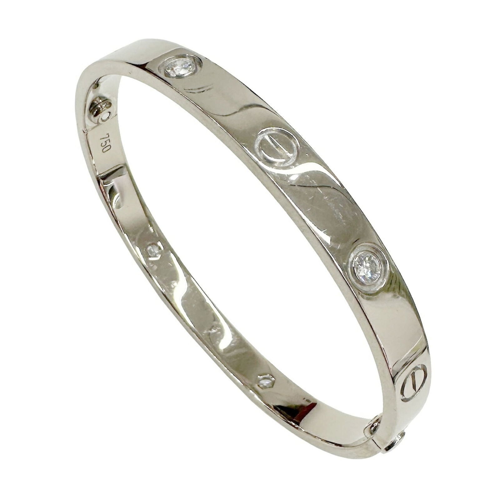 (18K) Cartier Charm Bracelet White Gold: (18K) Cartier Charm Bracelet White Gold This listing features (18K) Cartier Charm Bracelet White Gold. Item specifics are provided below. Item Specifics: Brand: Cartier Type: Charm Bracelet Gender: Wo