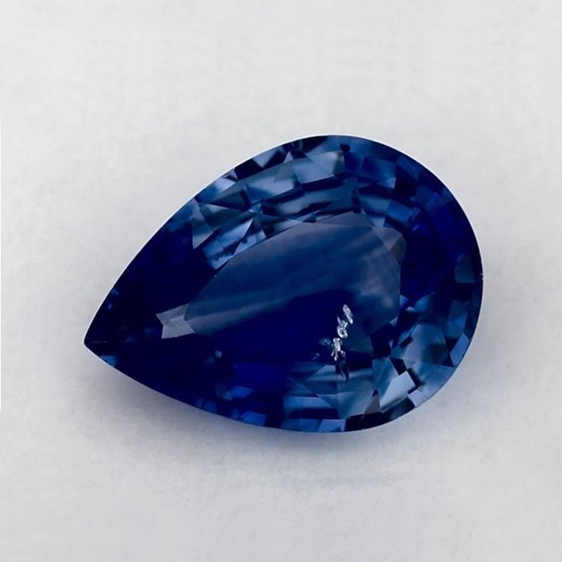 Loose Sapphire Gemstone - Pear 2.91ct Blue EC: Loose Sapphire Gemstone - Pear 2.91ct Blue EC This listing features Loose Sapphire Gemstone - Pear 2.91ct Blue EC. Item specifics are provided below. Item Specifics: Type: Sapphire Carat: 2.91 Cut: Fa