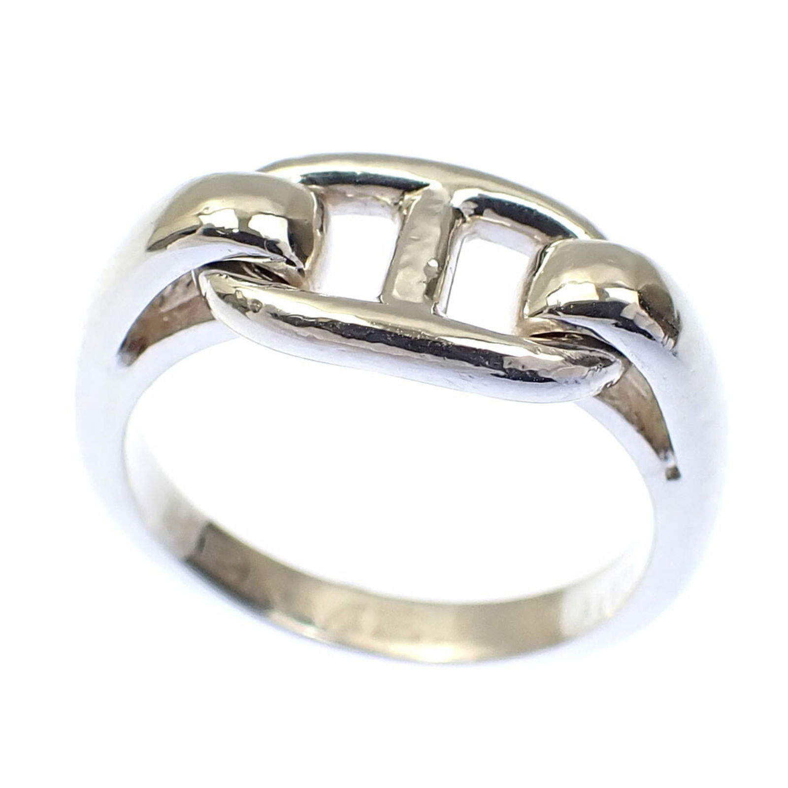 925 Hermes Band Ring Silver (1 of 5)