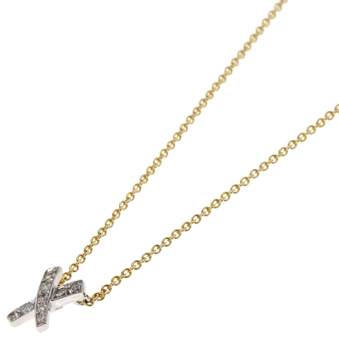 PT950 TIFFANY&Co. Paloma Picasso Kiss Diamond Necklace Platinum: PT950 TIFFANY&Co. Paloma Picasso Kiss Diamond Necklace Platinum This listing features PT950 TIFFANY&Co. Paloma Picasso Kiss Diamond Necklace Platinum. Item specifics are provided below. Item Specifics