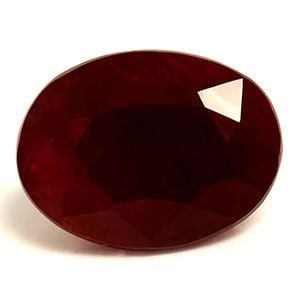 Loose Ruby Gemstone - GIA Oval 1.78ct Red SI (1 of 1)