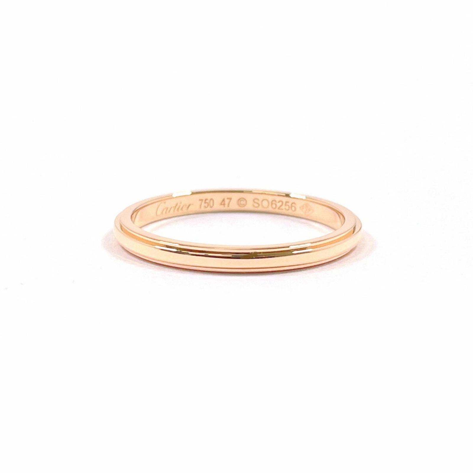 (18K) Cartier Band Ring Pink Gold: (18K) Cartier Band Ring Pink Gold This listing features (18K) Cartier Band Ring Pink Gold. Item specifics are provided below. Item Specifics: Brand: Cartier Type: Band Ring Gender: Women Color: Pink