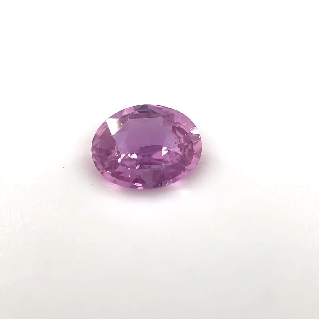 Loose Sapphire Gemstone - Oval 1.54ct Pink SI (1 of 1)