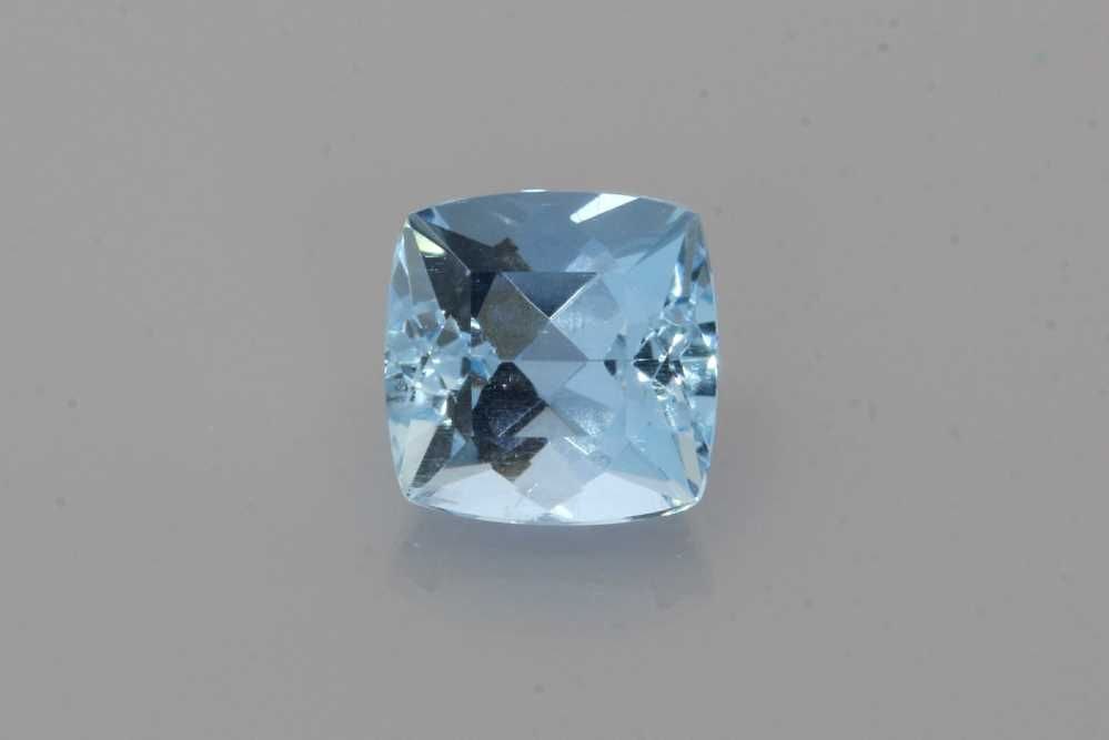 Loose Aquamarine Gemstone - Cushion 1.22ct Blue EC: Loose Aquamarine Gemstone - Cushion 1.22ct Blue EC This listing features Loose Aquamarine Gemstone - Cushion 1.22ct Blue EC. Item specifics are provided below. Item Specifics: Type: Aquamarine Carat: