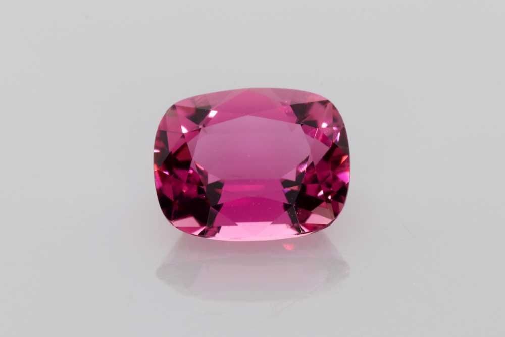 Loose Tourmaline Gemstone - Cushion 2.94ct Pink EC: Loose Tourmaline Gemstone - Cushion 2.94ct Pink EC This listing features Loose Tourmaline Gemstone - Cushion 2.94ct Pink EC. Item specifics are provided below. Item Specifics: Type: Tourmaline Carat: