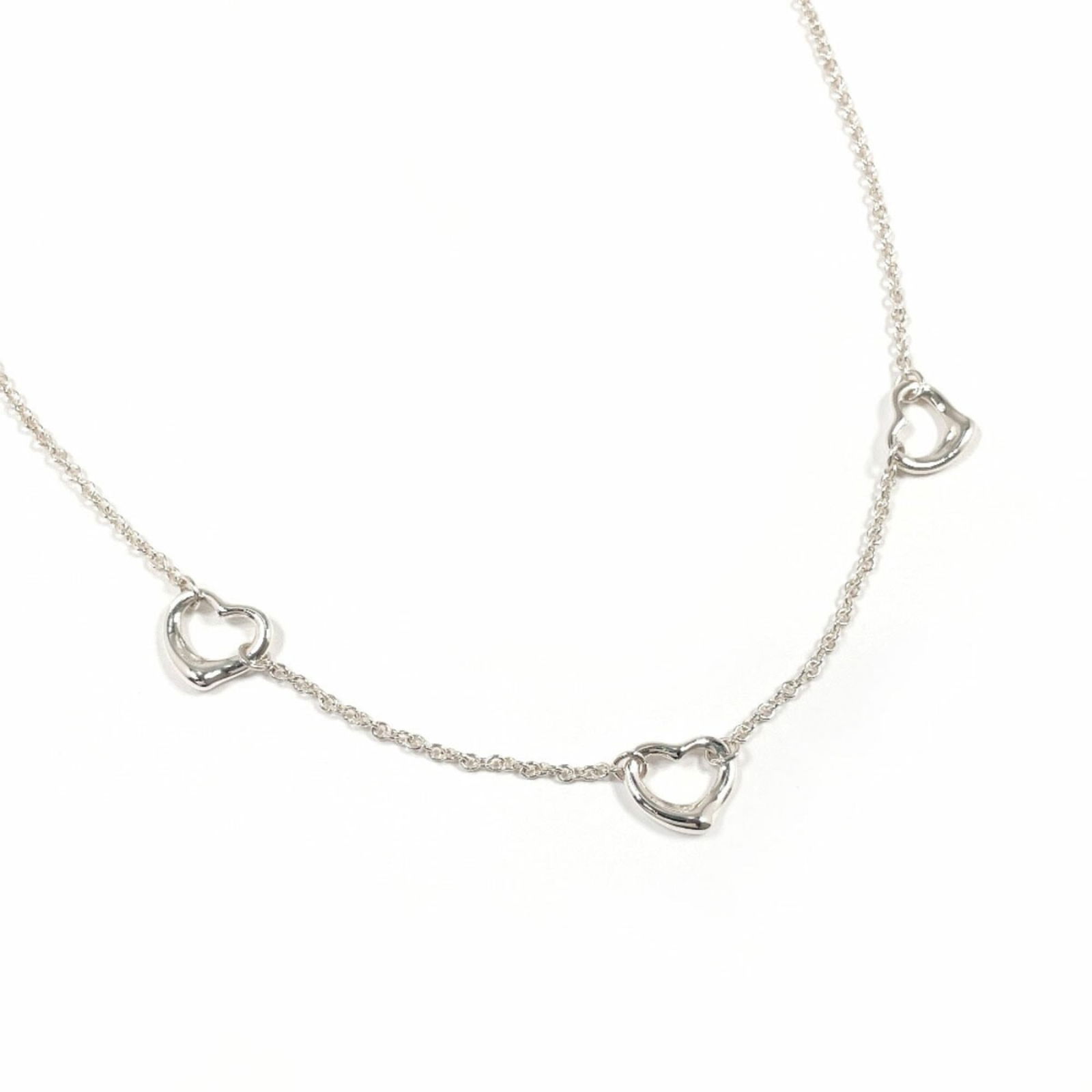 Women TIFFANY & Co. Tiffany Triple Heart 3P Elsa Peretti Necklace in 925 Sterling Silver for: Women TIFFANY & Co. Tiffany Triple Heart 3P Elsa Peretti Necklace in 925 Sterling Silver for This listing features Women TIFFANY & Co. Tiffany Triple Heart 3P Elsa Peretti Necklace in 925 Sterling