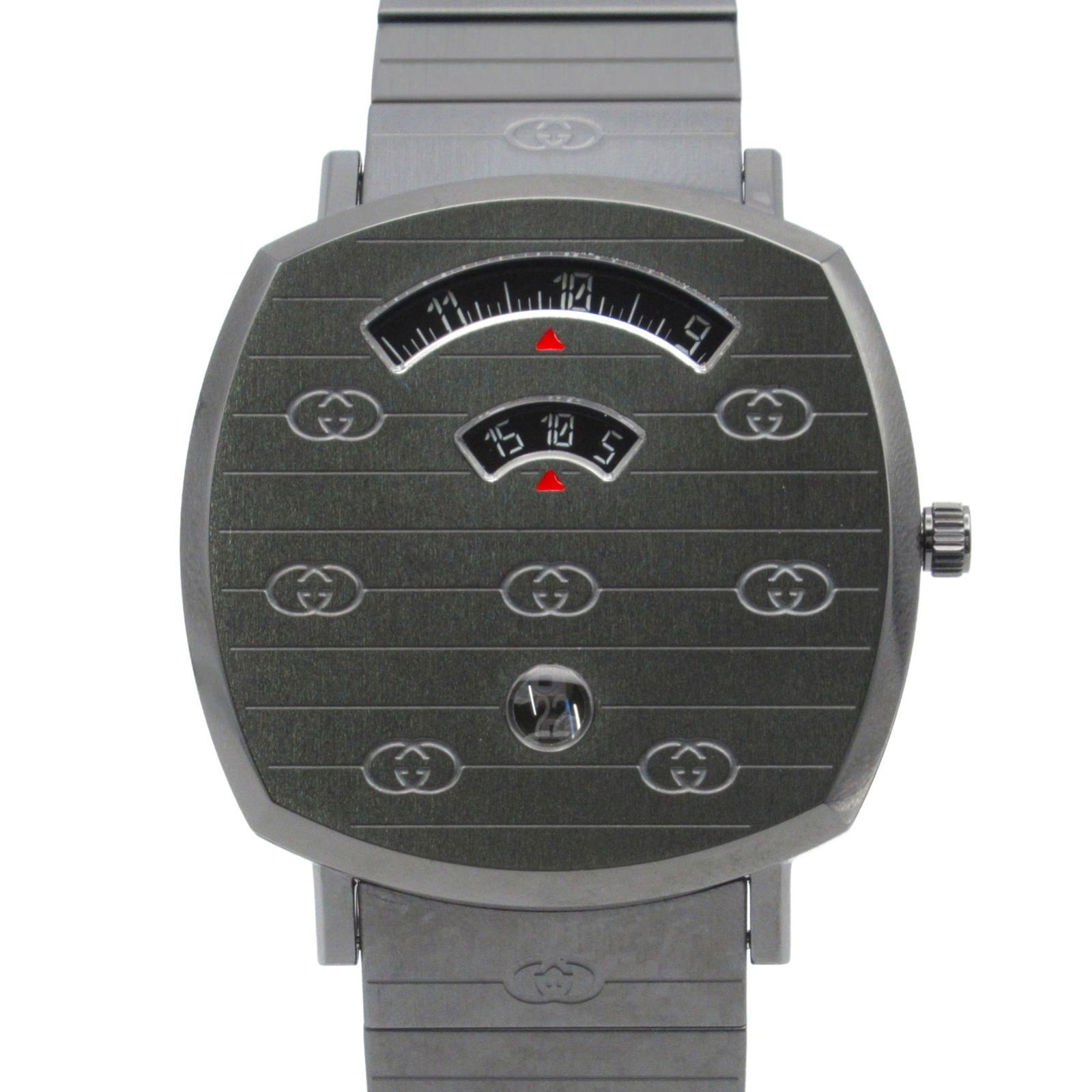 Wristwatch Gucci: Wristwatch Gucci This listing features Wristwatch Gucci. Item specifics are provided below. Item Specifics: Brand: Gucci Type: Wristwatch Gender: Boys Material (Case): Pvd, Stainless Steel Material (B